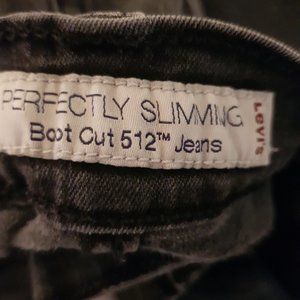 levis boot cut 512